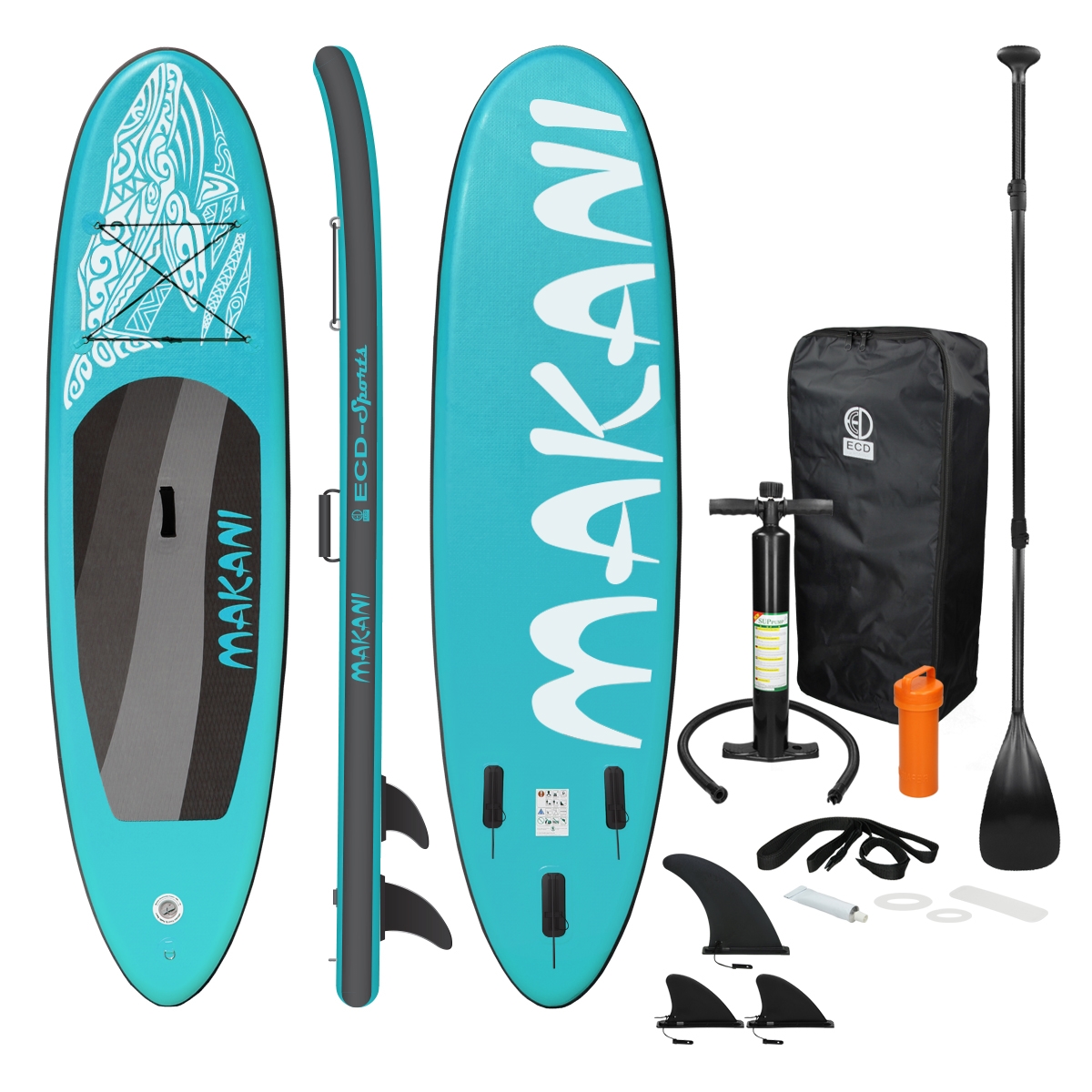 Miniaturansicht 5  - Stand Up Paddle Board SUP Surfboard Makani Paddelboard Paddling aufblasbar 320cm