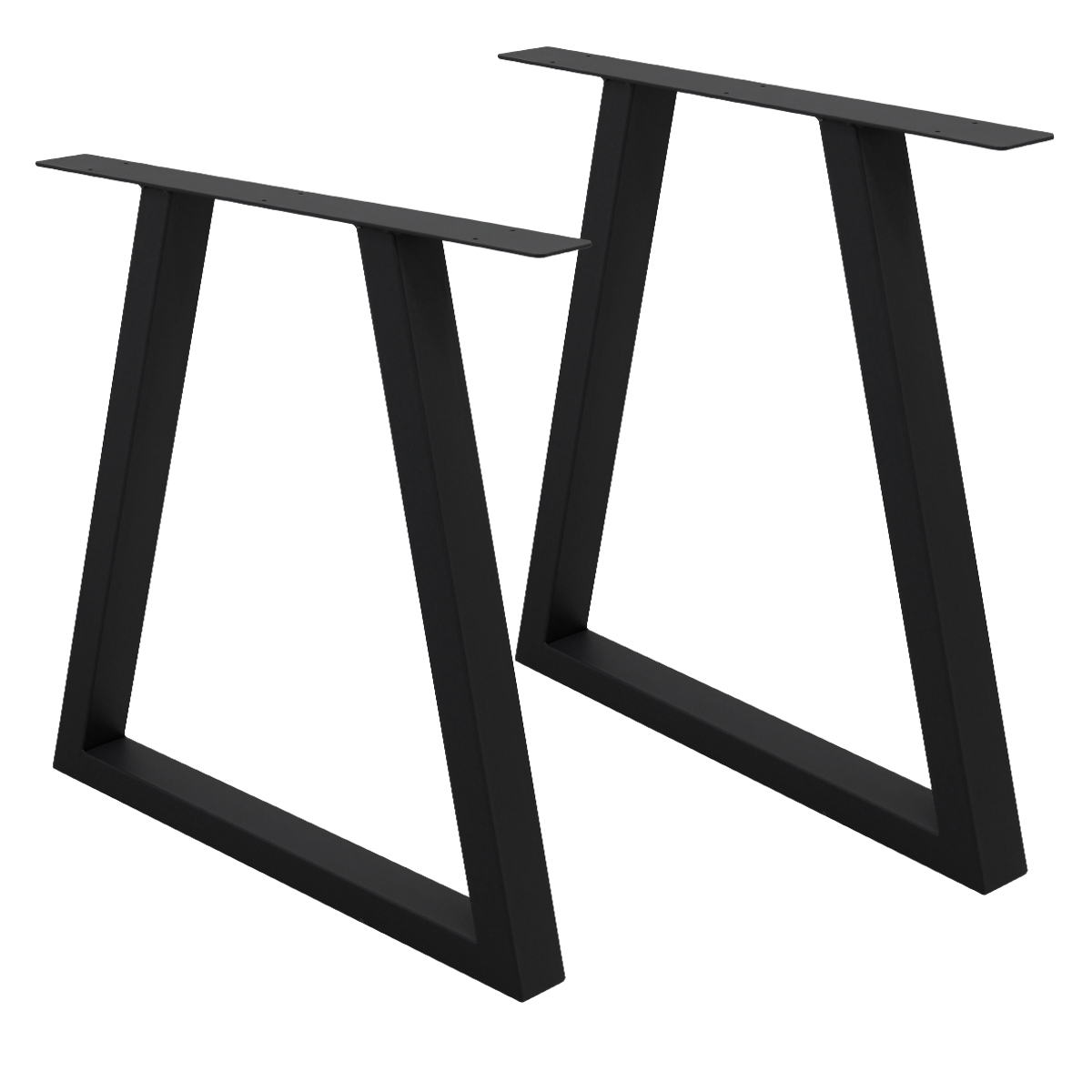 Table Frame Table Legs Metal Table Runners Black Transparent Industrial Design 