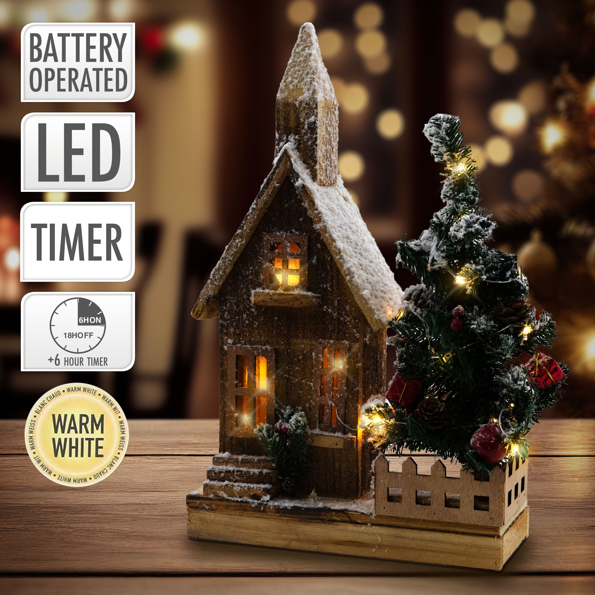 Seis luces LED de temática navideña para decorar tu casa estas fiestas por  menos de 30 euros