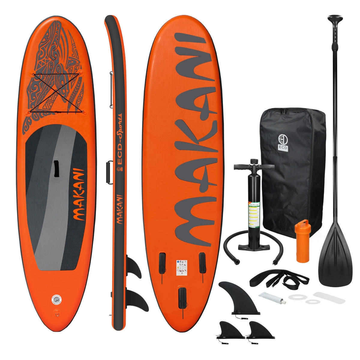 Miniaturansicht 3  - Stand Up Paddle Board SUP Surfboard Makani Paddelboard Paddling aufblasbar 320cm