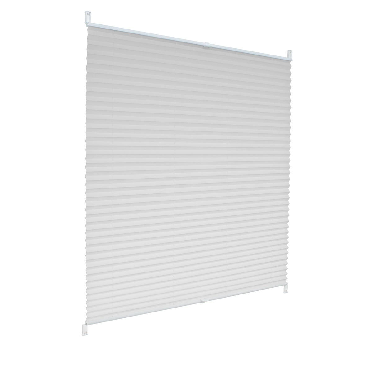 Pleated Plisee Blind Folding Roller Blind Klemmfix for Window and Door without drilling 