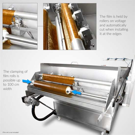 Water Transfer Printing fully automatic film-application-unit for Big Dipper | 300 x 110 cm