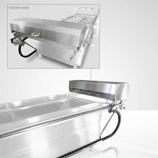 Wassertransferdruck Vollautomatische Filmauflegeeinheit für Medium Dipper | 100 x 80 cm