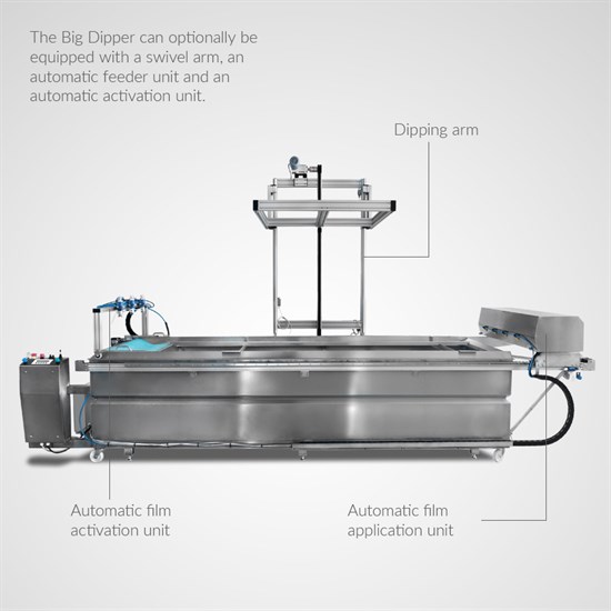 Water transfer printing Big Dipper | 260 x 110 cm