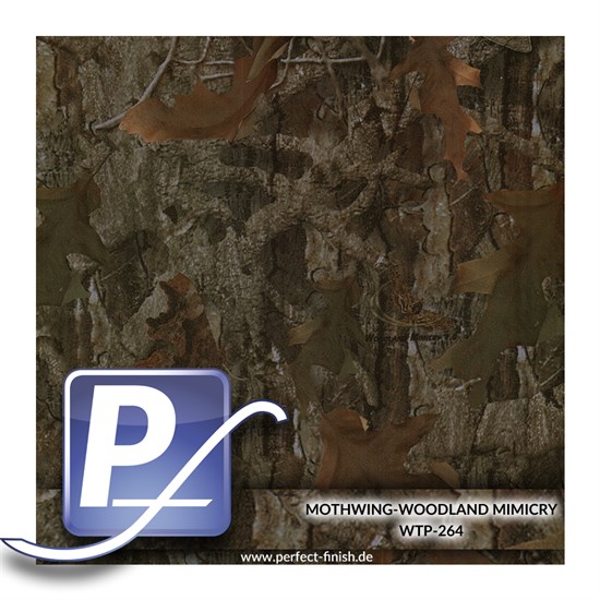 Water Transfer Printing film WTP-264 | 100cm MOTHWING-WOODLAND MIMICRY