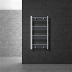 ECD Germany Radiador Toallero Eléctrico de Baño 750 x 1500 mm 900W Blanco