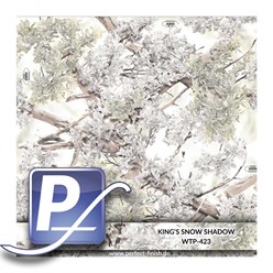 Water transfer printing film WTP-423 | 100cm KINGS´S SNOW SHADOW