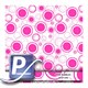 Water Transfer Printing film WTP-598 | 100cm PINK BUBBLES
