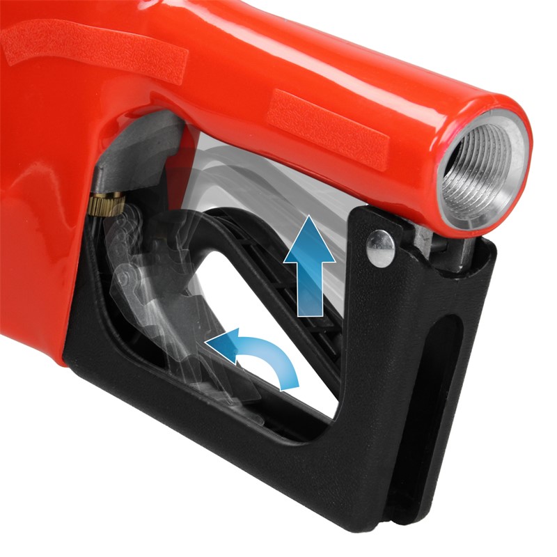 Automatic nozzle with aluminium tube, 0-60 L/min order