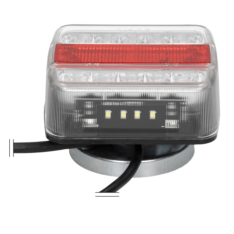 LED Anhänger Rückleuchten komplett verkabelt - inkl. Magnethalterung ,  33,95 €