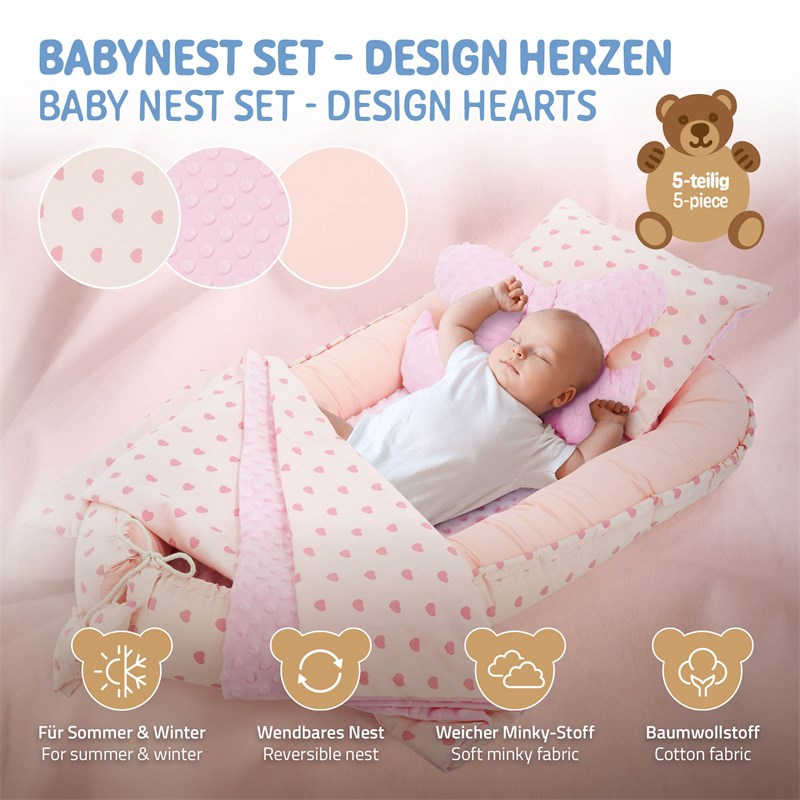 united baby nest reducer baby room decoration birth gift – kidyhome