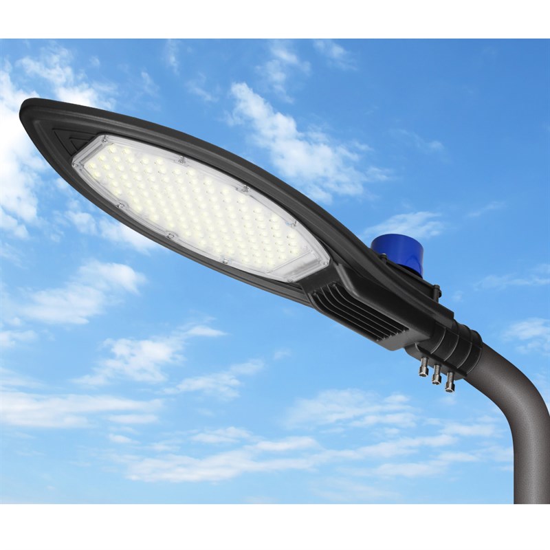 LED Straßenlampe Hofbeleuchtung Außenleuchte Straßenbeleuchtung 100W Kaltweiß 