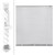 Aluminium Jalousie 110x175 cm weiß inkl. Montagematerial
