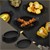 Gusseisen Servierpfännchen 6er Set oval für Camping und Outdoor Schwarz BBQ#BOSS