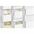 Doppelrollo Weiß 80x230 cm mit Klemmträgern inkl. Befestigungsmaterial