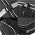 Fast Fold golftas zwart/grijs, 137x44x40 cm, polyester