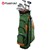 Wózek golfowy Fastfold Unisex oliwkowo-zielony, wodoodporny, z 14 przegródkami, wykonany z poliestru