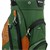 Fastfold Golf Trolley Unisex olive green, waterproof, with 14 compartments, made of polyester