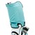 Fastfold Golf Trolley Ladies white/blue, waterproof, with 14 compartments, made of polyester