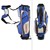 Skymax Junior Golftasche 24x31x70 cm blau/schwarz aus Polyester