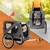 Dog trailer Bicycle trailer Dogs up to 40 kg Gray Hauki
