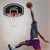 Basketballkorb Set 71x45 cm Schwarz aus Nylon und Kunststoff inkl. Netz und Board
