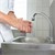Handwaschbecken aus V2A Edelstahl, 34x40x56,5 cm, mit Wasserhahn