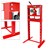 Workshop press 12T, with manometer, height adjustable 130-540 mm, made of steel