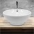 Wash basin 420 x 420 x 170 mm ceramic round white