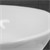 Waschbecken inkl. Ablaufgarnitur mit Überlauf Ø 42x17 cm Weiß aus Keramik