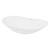 Lavabo incl. desagüe blanco sin rebosadero 64x36,5x13 cm cerámica blanca