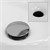 Håndvask Rund form 400x350x155 mm Hvid uden overløb Keramik