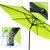 Parasoll med vev, grönt, Ø 300 cm, inkl. skydd