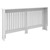 Radiator cover country style, white, 152x19x82 cm, made of MDF