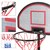 Soporte de baloncesto, 262 cm, de acero y plástico HDPE