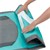 B-Ware Stand Up Paddle gonflable Makani 320x82x15 cm turquoise avec pompe et sac de transport en PVC