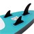 Aufblasbares Stand Up Paddle Board Makani türkis 320x82x15 cm inkl. Pumpe und Tragetasche aus PVC