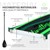 Inflatable Stand Up Paddle Board Limitless, 308 x 76 x 10 cm, green, incl. pump and carrying bag, made of PVC and EVA