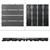 Terrassenfliesen 30x30 cm 11er Set für 1m² Anthrazit aus WPC