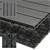 Terrassefliser 30x30 cm Sæt med 11 stk. til 1m² Antracit fra WPC