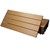 Terasové dlaždice 60x30 cm Sada 6 kusu na 1m² teakového dreva z WPC