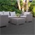 WPC patio tiles 30 x 30 cm 11er set, 1m², mosaic anthracite in wood look