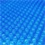 Medence Solar fólia kék Ø 25 m 140µm PE fóliából, légkamrákkal
