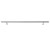 stainless steel V2A handrail silver, 150x4.2 cm, incl. wall bracket