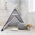 Indian tipi play tent for children in grey with stars