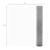 Alambre de pajarera Alambre de malla, de acero galvanizado, espesor del alambre 0,7 mm, tamaño de la malla 12x12 mm, longitud 5 m, altura 0,5 m