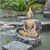 Postava Budhu 52x29x63 cm bronzový odliatok z kamena