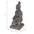 Katona térdelo szobor szürke, 52,5 cm, koöntvény, öntött ko