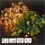 Decorações para árvores de Natal cadeia de luz LED para o Natal, com 720 LEDs, branco quente