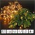 Weihnachtsbaumschmuck Cluster Lichterkette LED 11 m Warmweiß 560 LED Birnen